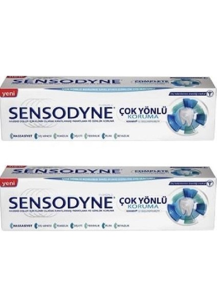 Çok Yönlü Koruma Diş Macunu 75 ml x 2