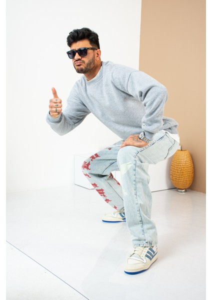 Basıc Bisiklet Yaka Sweatshirt BBY01 fiyatları