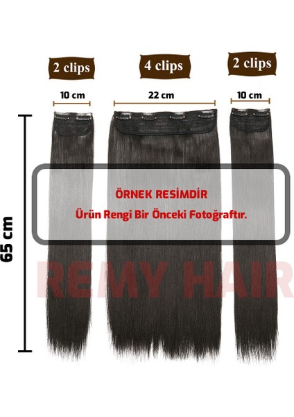 KIZIL AFRO DALGALI Yarım Ay – 65cm 190 gr. FİBER SENTETİK Çıt Çıt – Renk No:850A