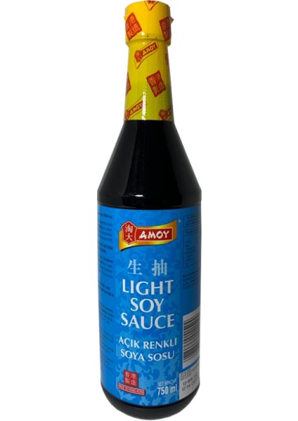 Açık Renkli Soya Sosu 750 ml Light Soy Sauce