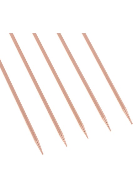 5pcs/set Paslanmaz Çelik Kokteyl Seçmeleri Kokteyl -, 10.5cm Kare -Rose Altın modelleri