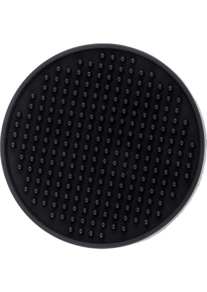 Alkolsüz Coaster Cup Mat Silikon Pad Tabletop Kupa Mutfak Aksesuarını Koru - Açıklandığı Gibi Siyah fiyatları
