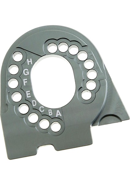 Motor Montaj Plakası 1:10 Rc Paletli Araba Titanyum Için Yükseltme Parçaları