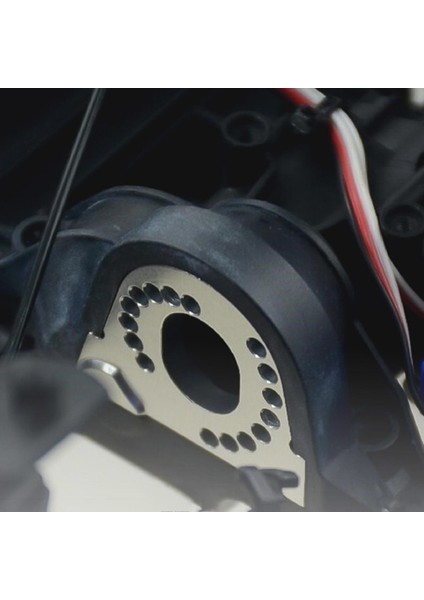 Motor Montaj Plakası 1:10 Rc Paletli Araba Titanyum Için Yükseltme Parçaları fırsatları
