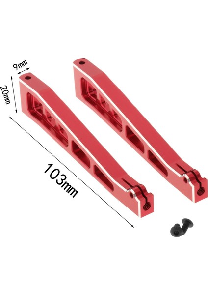 Jlb Için 2 Metal Üst Salınım Kolu Paketi 1/10 Rc Kamyon Dıy Modifiye