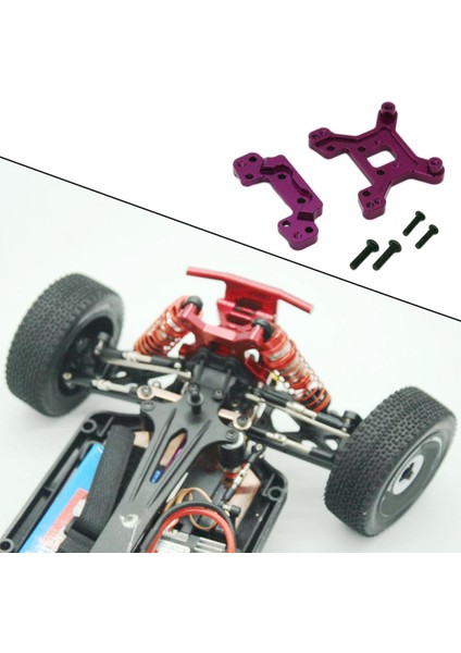 Wltoys 124016 Kamyonlar Için Rc Ön ve Arka Şok Braketi Yedek Parçalar modelleri