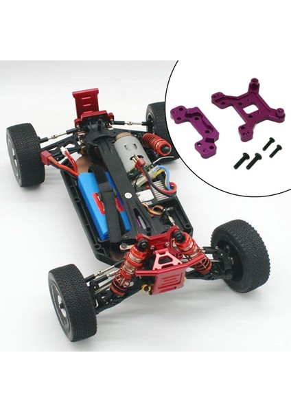 Wltoys 124016 Kamyonlar Için Rc Ön ve Arka Şok Braketi Yedek Parçalar fırsatları