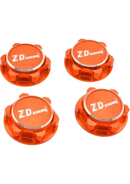 4x 17MM Tekerlek Somunları 1: 8 Rc Araba Tırmanma Araba Accgred Portakal Için Toz Geçirmez