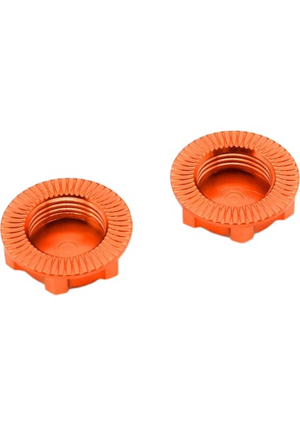 4x 17MM Tekerlek Somunları 1: 8 Rc Araba Tırmanma Araba Accgred Portakal Için Toz Geçirmez