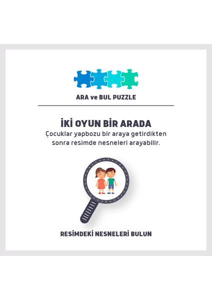 50 Parça Search And Fınd - Magıc Unıcorn (Sihirli Tek Boynuzlu At)