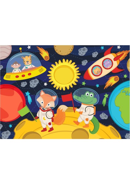 50 Parça - Anımals On Moon (Ay Hayvanları) fiyatları