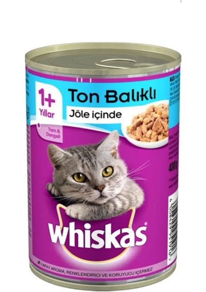 Ton Balıklı Kedi Konserve 400 G x 24 Adet