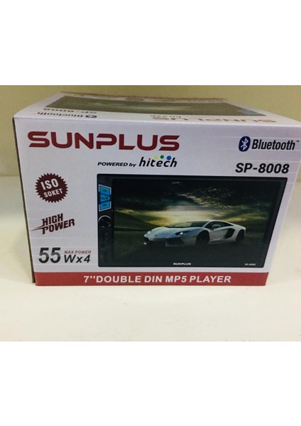 SP-8008 7 Inç Double Oto Teyp