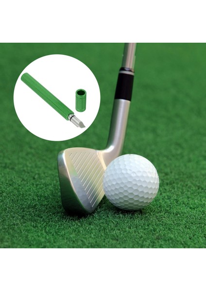 Golf Kulübü Kama Yiv Açma Groofer Kalemtıraş Kum Temizleme Aracı Yeşil (Yurt Dışından)