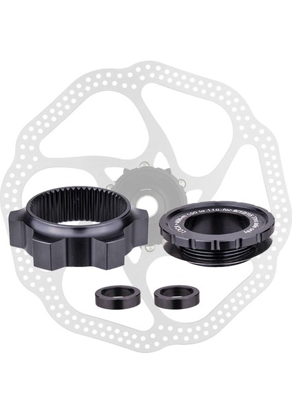 Mtb Bisiklet Merkezi Kilit Hub Adaptörü Disk Fren 6-Cıvata Rotor Flanş Yıkayıcı 15 x 100 mm. ile 15X 110 mm. (Yurt Dışından)