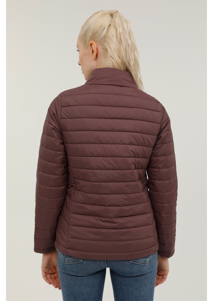 W-SN659 Basıc Padded Coat K Murdum Kadın Mont