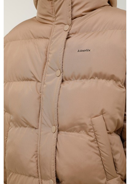 W-SN2020 Bıanca Coat 2pr Camel Kadın Kısa Kaban