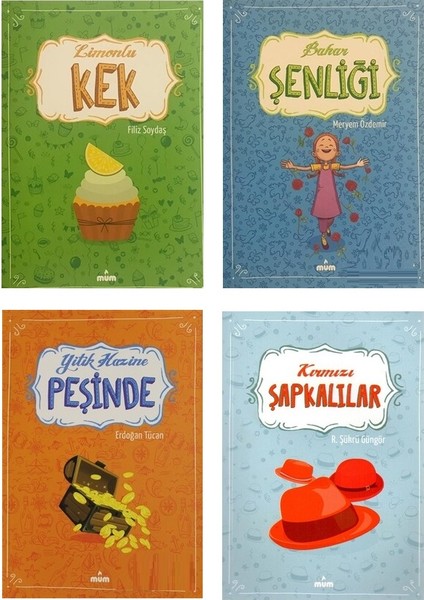 Mum Ilk Romanlarım Serisi 4 Kitap (2. 3. ve 4. Sınıf)