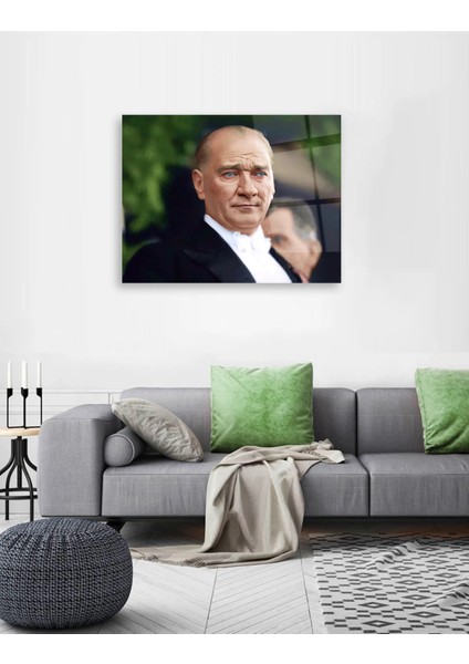 Atatürk Renkli Cam Tablo fiyatları