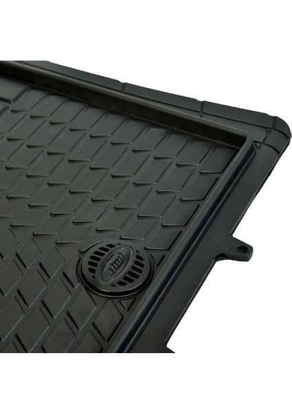 Pufi Kauçuk Paspas Universal Racing Havuzlu Siyah / TEPAY510-S fırsatları