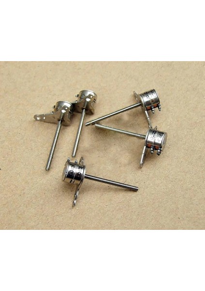 Roba Micro Step Motor Uzun Mil 6x5,5mm 2 Faz (Dikkat Çok Küçüktür !!)