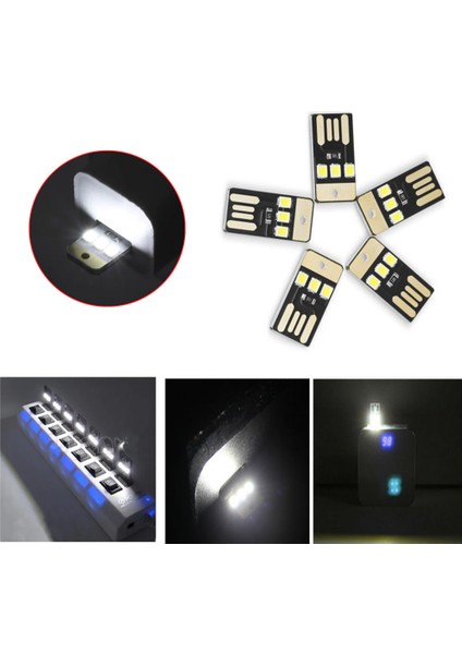 Roba USB LED Lamba Modülü Mini Çok Ince LED Işık Kamp Gece Lambası