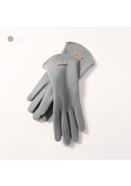 Kadife Kadın Kalın Eldivenler (Yurt Dışından)