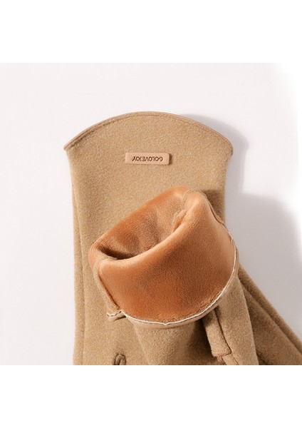 Kadife Kadın Kalın Eldivenler (Yurt Dışından) fiyatları