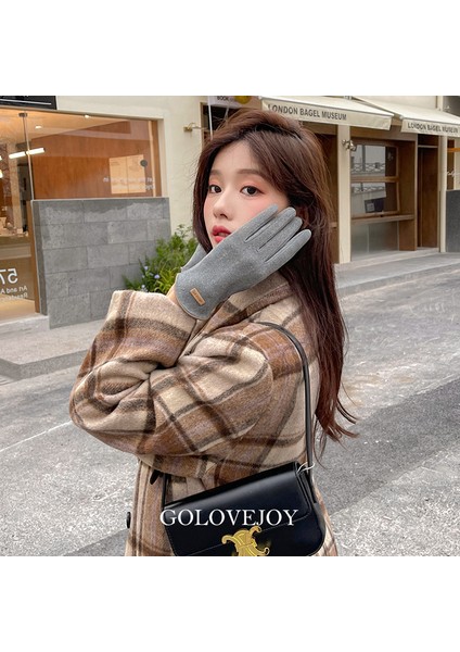 Kadife Kadın Kalın Eldivenler (Yurt Dışından) modelleri