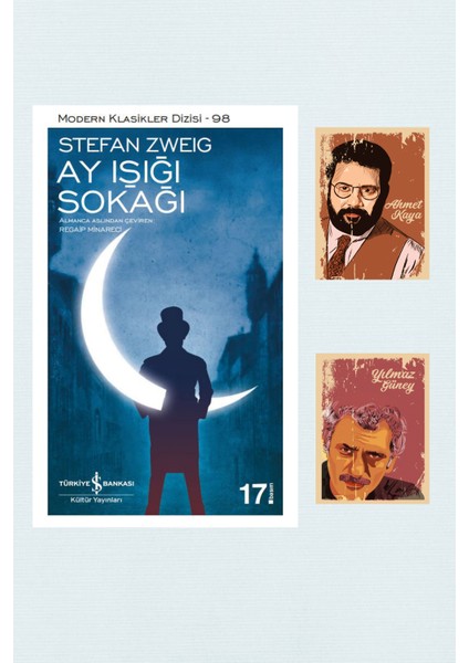 Ay Işığı Sokağı - Stefan Zweig - Roman Seti - Yılmaz Güney Ahmet Kaya Not Defterli