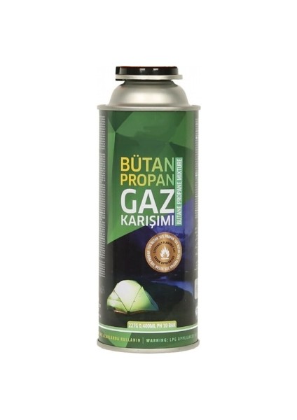 2 Adet Kamp Pürmüz 220 gr Gaz Yedek Tüp