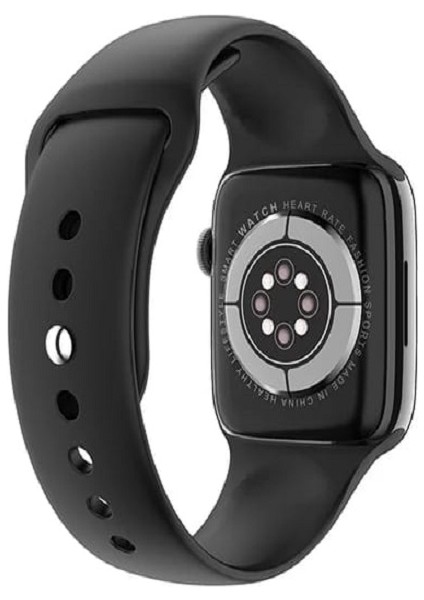 Watch Mini Siyah Akıllı Saat Iphone ve Android Tüm Telefonlara Uyumlu