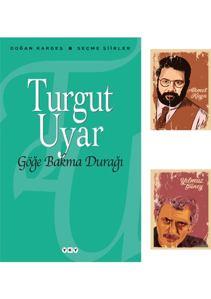 Göğe Bakma Durağı - Turgut Uyar - Roman Seti - Yılmaz Güney Ahmet Kaya Not Defterli