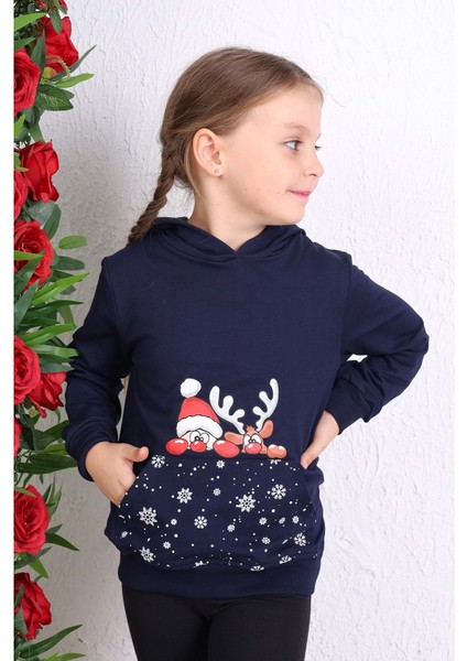 Toontoy Unisex Çocuk Baskılı Sweatshirt