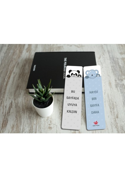 Kitap Ayracı Panda ve Kuala Temalı (2 Adet)