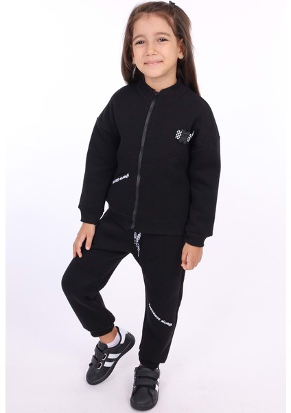 Toontoy Kız Çocuk Nakışlı Eşofman Takım modelleri