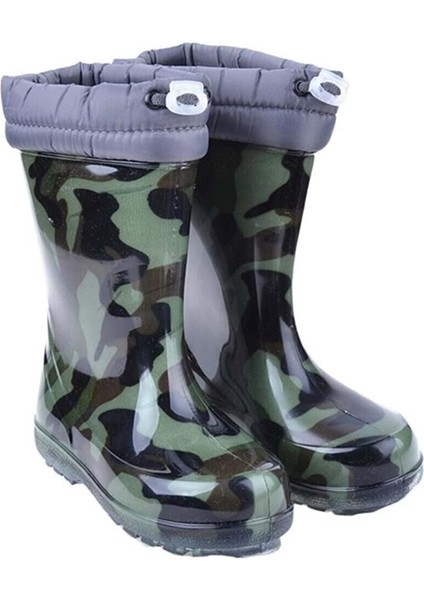 501 Erkek Çocuk Kürklü Çizme