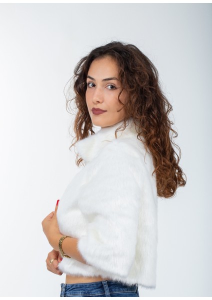 Truvakar Kol Ithal Broşlu Gelin Abiye Dallas Kürk Bolero modelleri