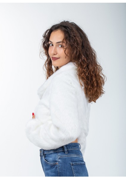 Uzun Kollu Ithal Broşlu Şal Yaka Gelin Abiye Kürk Bolero fiyatları