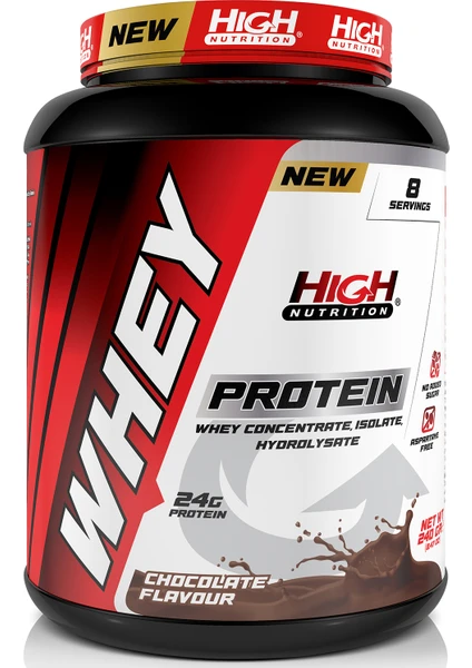 Nutrition Whey Protein 240 gr Çikolata Aromalı Protein Tozu 24 Gram Protein 8 Servis