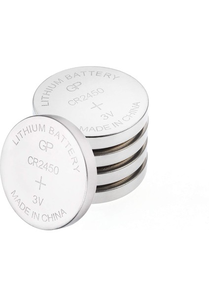 Bmw F10 Uyumlu Araba Anahtarı Pili Kumanda Pili CR2450 3V Lityum Para Pil Tekli Blister 1 Kart 5 Adet