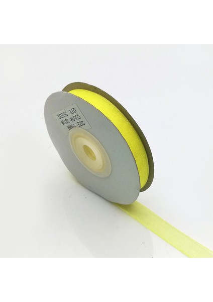 Kurdele Organze Sarı