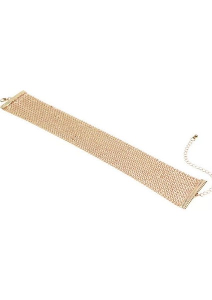 Tasma Model Zırh Metal Kolye Gold fiyatları