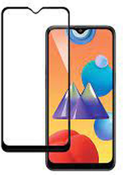 Samsung M01 Ekran Koruyucu 9d Tam Kaplama Cam Siyah