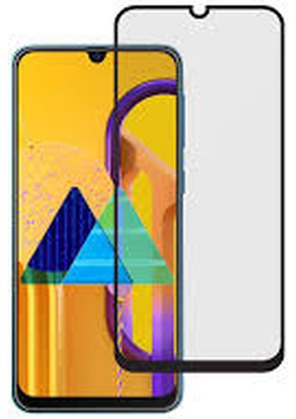 Samsung M30S Ekran Koruyucu 9d Tam Kaplama Cam Siyah