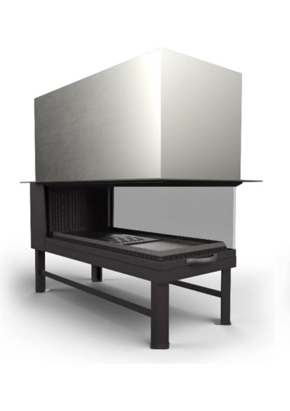 Asansörlü Epi Çelik Şömine Haznesi 80 Lik Yerli