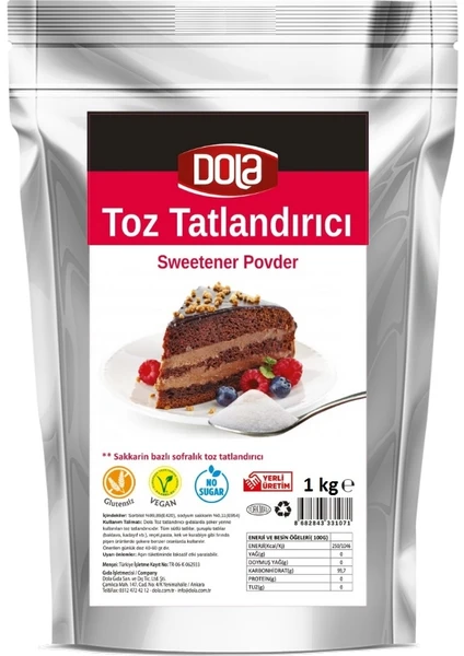 Toz Tatlandırıcı 1 kg