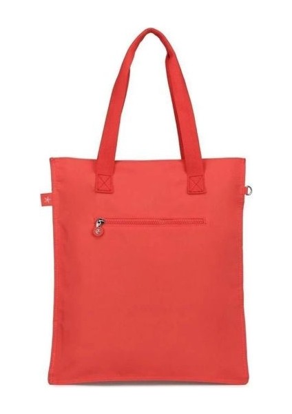 Büyük Boy Krinkıl Kumaş Omuz Çantası BC 3076 - Nar fiyatları