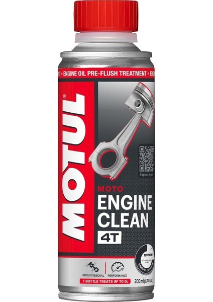 Engine Clean Moto 200 ml  Motor Temizleyici Sprey