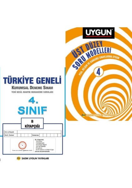 4. Sınıf Üst Düzey Soru Modelleri + Kurumsal Deneme Sınavı